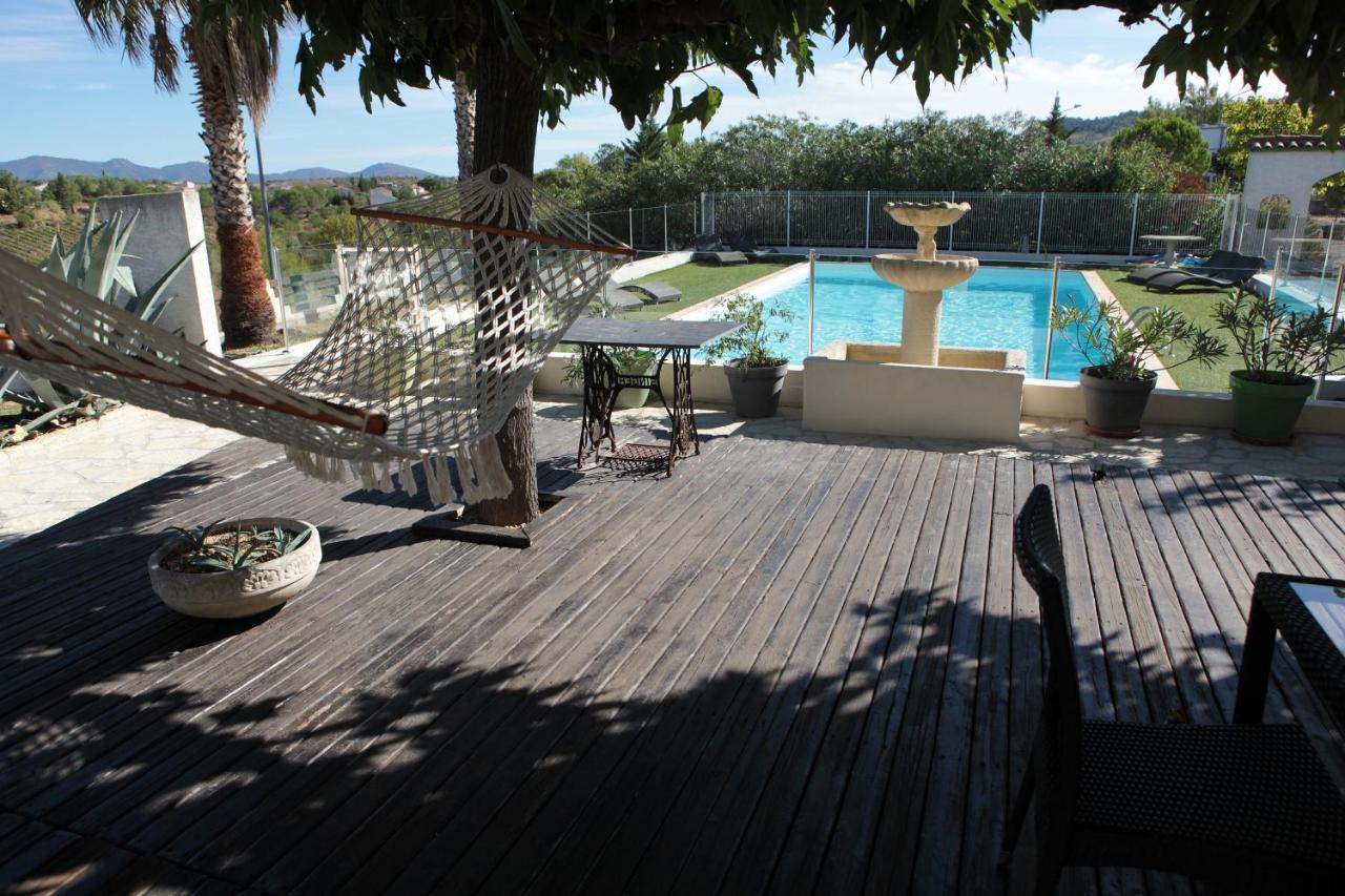 Logis Hotel Le Pressoir Saint-Chinian Εξωτερικό φωτογραφία