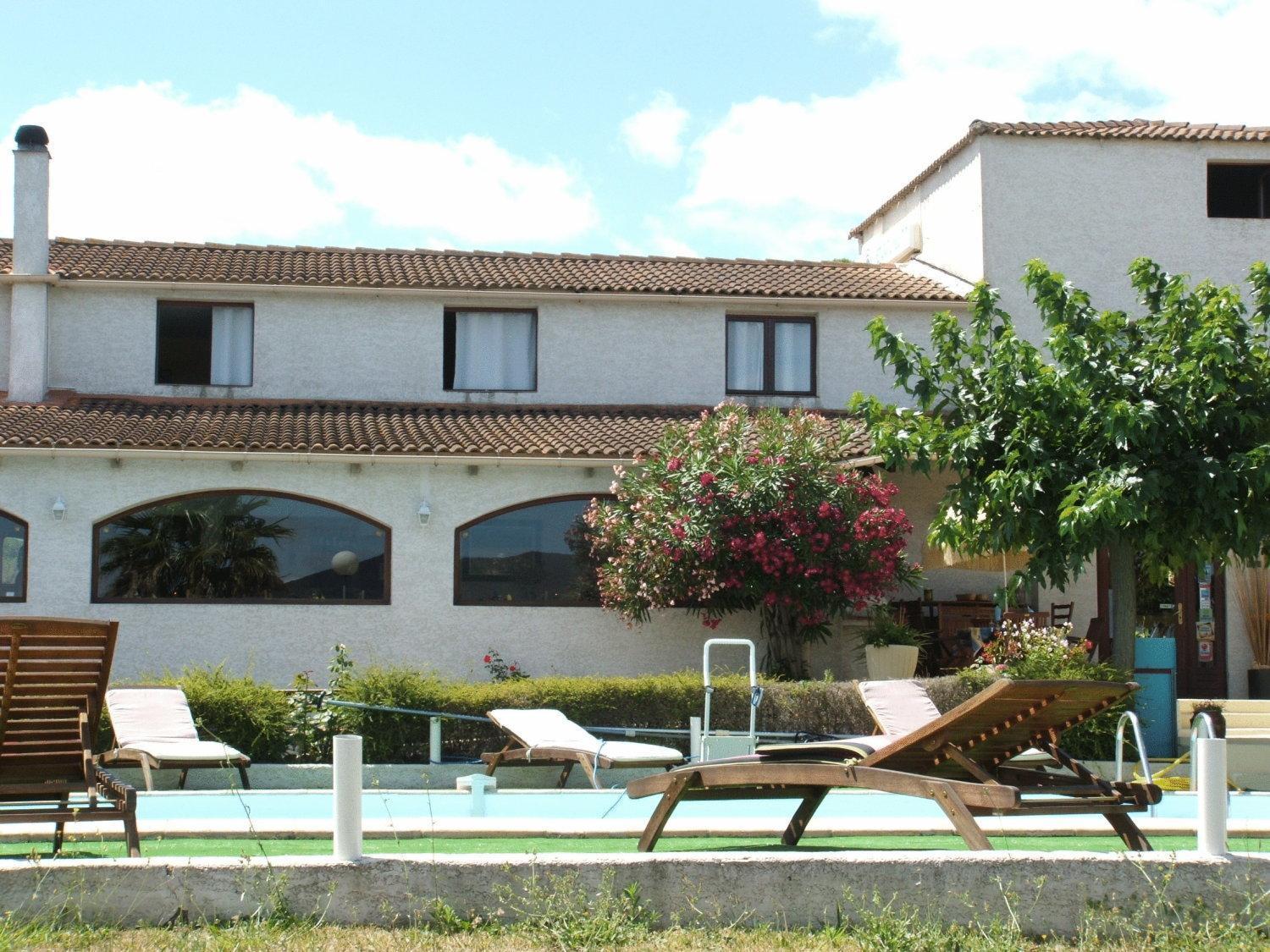 Logis Hotel Le Pressoir Saint-Chinian Εξωτερικό φωτογραφία